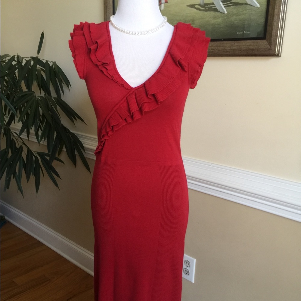 Moda International Sexy knit short sleeve dress